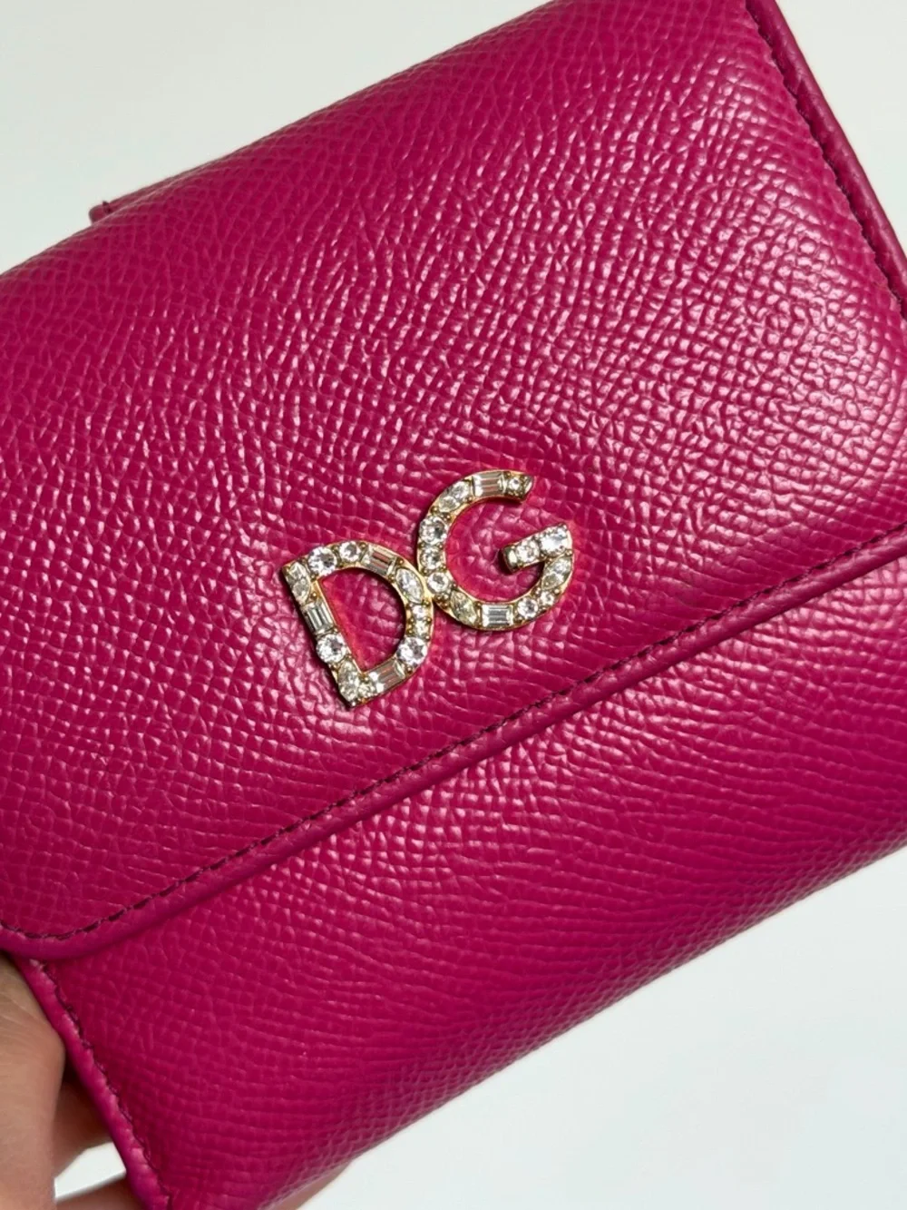 Dolce & Gabbana Hot Pink Compact Wallet